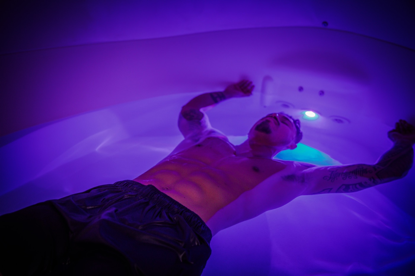 Float therapy at Reboot