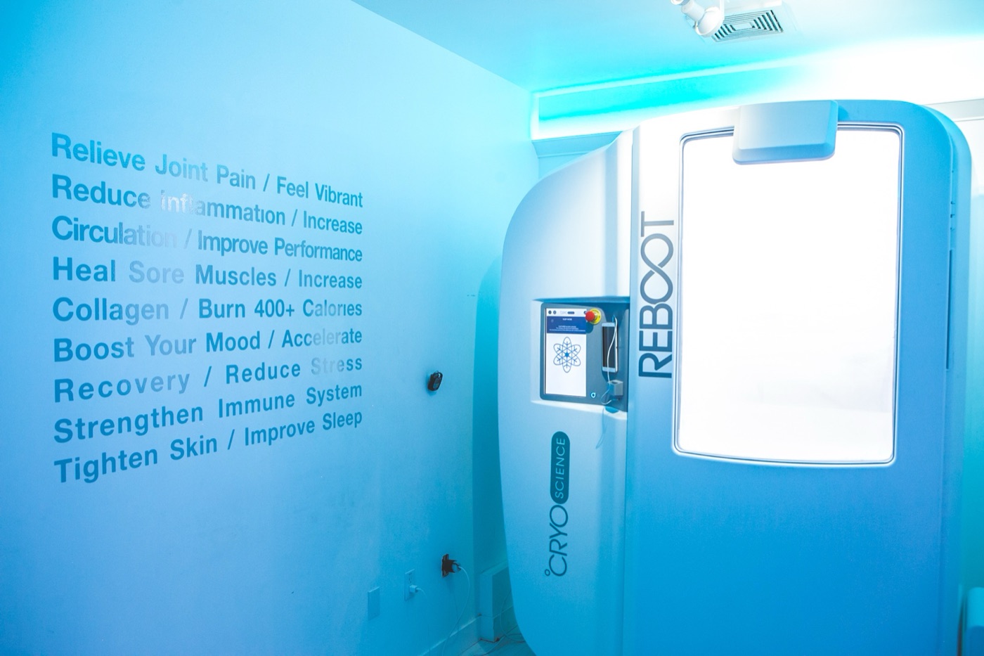 Cryotherapy at Reboot