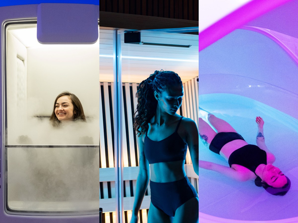 Reboot cryotherapy, infrared sauna, and float therapy circuit