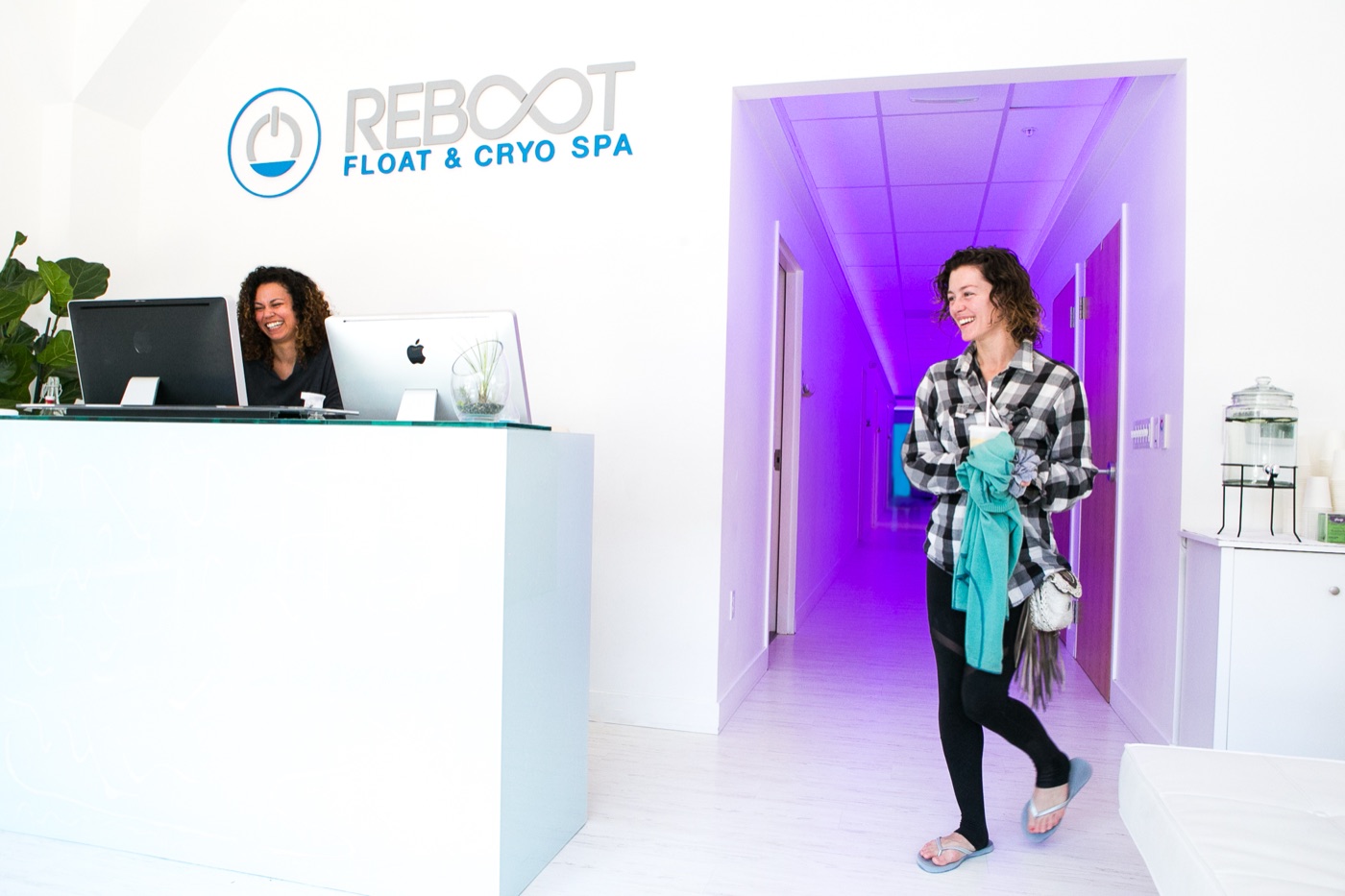 Reboot Mission spa lobby on Valencia Street